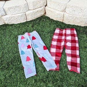 Garanimals little girls Christmas pattern pants